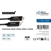 Microconnect USB3.1CC20OP USB-kabel USB 3.2 Gen 2 (3.1 Gen 2) 20 m USB C zwart