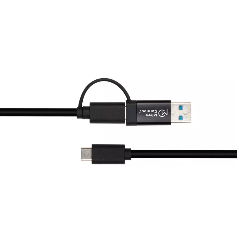 Microconnect USB3.1CCA1 USB-kabel USB 3.2 Gen 1 (3.1 Gen 1) 1 m USB C zwart