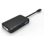Microconnect USB3.1CCOM10 USB-grafische adapter 3840 x 2160 pixel zwart