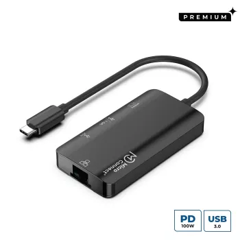 Microconnect USB3.1CCOM16 Laptop-dock/port-replicator bedraad USB 3.2 Gen 1 (3.1 Gen 1) Type-C grijs