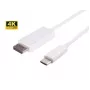 Microconnect USB3.1CDPB2W videokabel-adapter 2 m USB Type-C DisplayPort wit