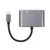 Microconnect USB3.1CETHPDBA kabel-adapter adapter USB C RJ-45 zwart