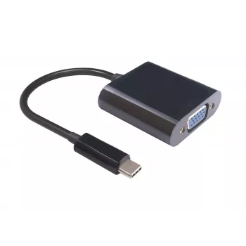 Microconnect USB3.1CVGA USB-grafische adapter zwart