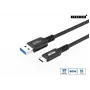 USB-kabel Microconnect USB3.2AC15 1,5 m USB-C USB-A 10 Gbit/s zwart