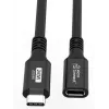Microconnect USB3.2CC1.5EX USB-kabel USB4 Gen 2x2 1,5 m USB-C zwart