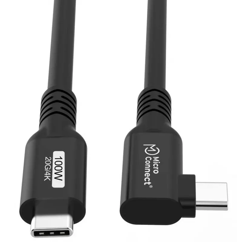 Microconnect USB3.2CC4-A USB-kabel USB 3.2 Gen 2x2 4 m USB-C zwart