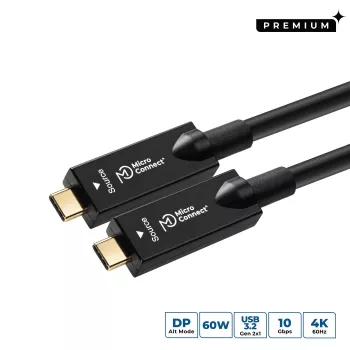 Microconnect USB3.2CC7OP USB-kabel USB 3.2 Gen 2 (3.1 Gen 2) 7,5 m USB-C zwart