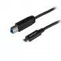 StarTech.com 1 m USB-B naar USB-C kabel, USB 10 Gbit/s, datakabel, USB 3.2 Gen 2, USB-C dataoverdrachtskabel