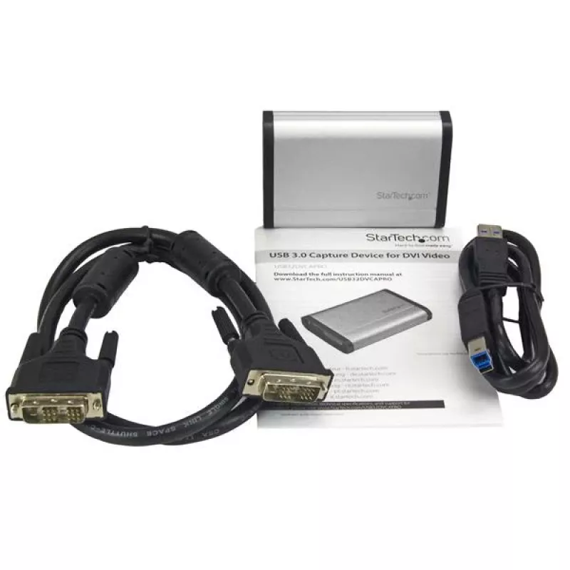 StarTech.com USB 3.0 capture-apparaat voor high-performance DVI-video - 1080p 60fps - aluminium - TAA