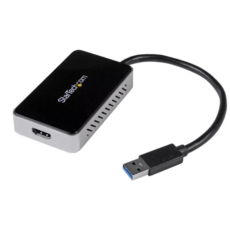 StarTech.com USB 3.0 naar HDMI-adapter met 1x USB, USB naar HDMI-monitorconverter voor Windows (geen ondersteuning voor macOS/ChromeOS/Linux) - TAA