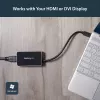 StarTech.com USB 3.0 naar HDMI-adapter met 1x USB, USB naar HDMI-monitorconverter voor Windows (geen ondersteuning voor macOS/ChromeOS/Linux) - TAA