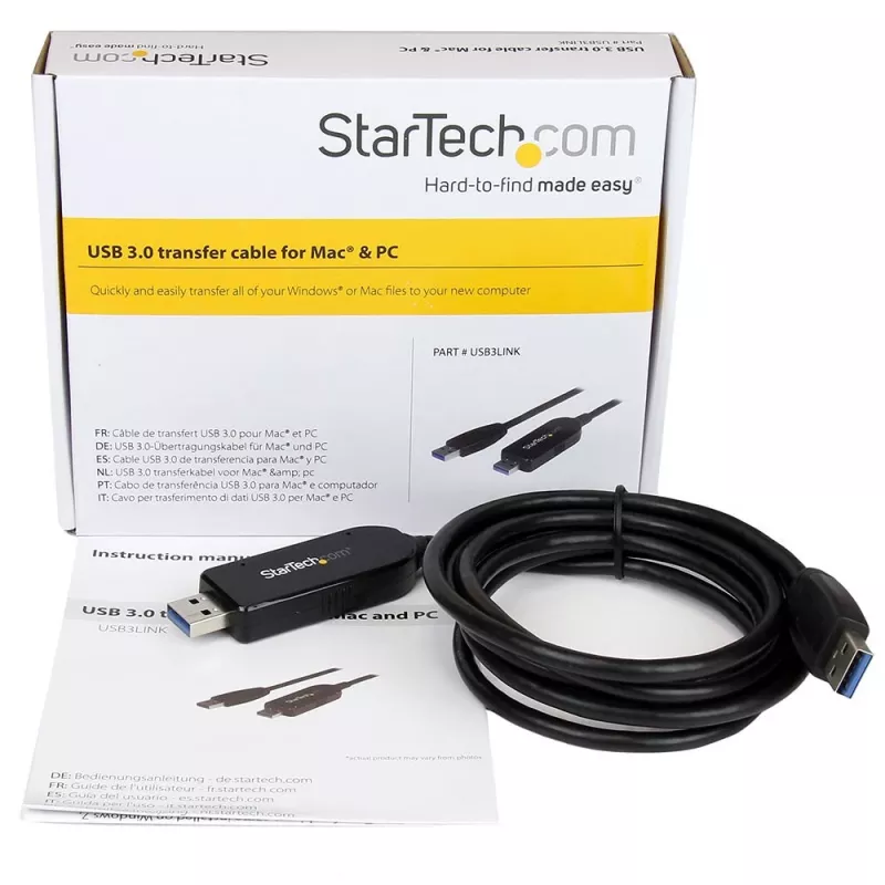 StarTech.com USB 3.0 dataoverdrachtskabel voor Mac en Windows, 2 m