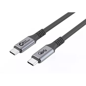 Microconnect USB4CC05 USB-kabel USB4 Gen 3x2 0,5 m USB-C zwart