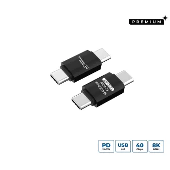 Microconnect USB4-CC-240W USB-kabel 0 m USB-C zwart