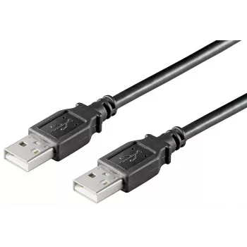 Microconnect USBAA05B USB-kabel USB 2.0 0,5 m USB-A zwart