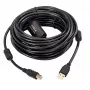 Microconnect USBAB10B-ACTIVE USB-kabel USB 2.0 10 m USB-B USB-A zwart