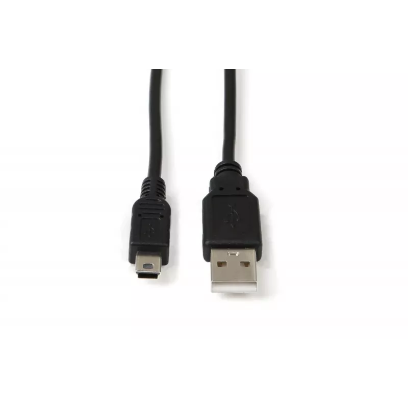 Microconnect USBAMB53 USB-kabel USB 2.0 3 m USB A Mini-USB B zwart