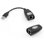 Microconnect USBEXT60M netwerk-extender netwerkzender & -ontvanger zwart