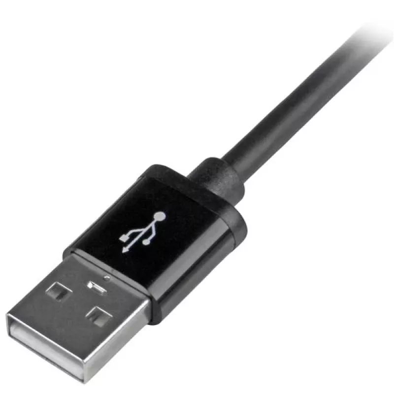 StarTech.com 2 m (6 ft.) USB-naar-Lightning-kabel – Lange iPhone / iPad / iPod-oplaadkabel – Lightning-naar-USB-kabel – Apple MFi-gecertificeerd – zwart