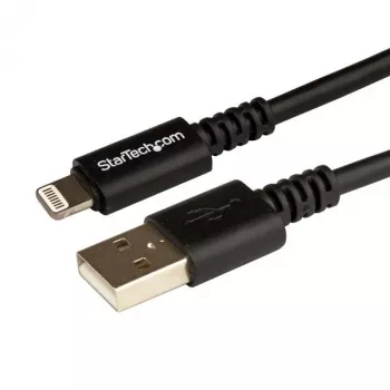 StarTech.com 3 m (10 ft.) USB-naar-Lightning-kabel – Lange iPhone / iPad / iPod-oplaadkabel – Lightning-naar-USB-kabel – Apple MFi-gecertificeerd – zwart