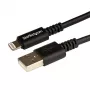 StarTech.com 3 m (10 ft.) USB-naar-Lightning-kabel – Lange iPhone / iPad / iPod-oplaadkabel – Lightning-naar-USB-kabel – Apple MFi-gecertificeerd – zwart