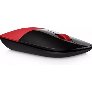 HP Z3700 draadloze muis rood, voor beide handen, optisch, RF draadloos, 1200 DPI, rood