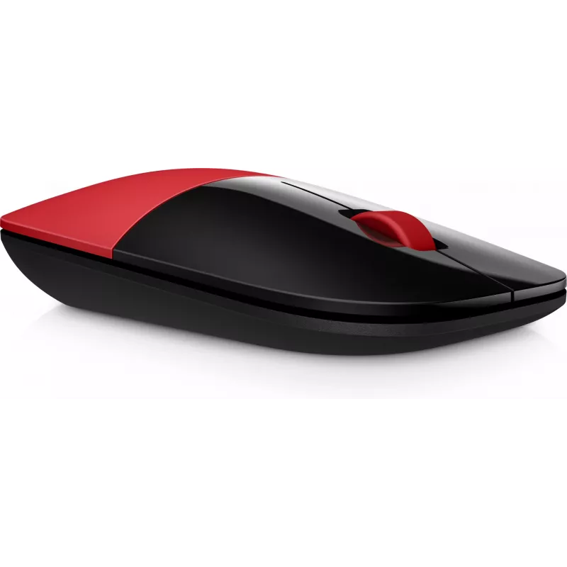 HP Z3700 draadloze muis rood, voor beide handen, optisch, RF draadloos, 1200 DPI, rood