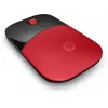HP Z3700 draadloze muis rood, voor beide handen, optisch, RF draadloos, 1200 DPI, rood
