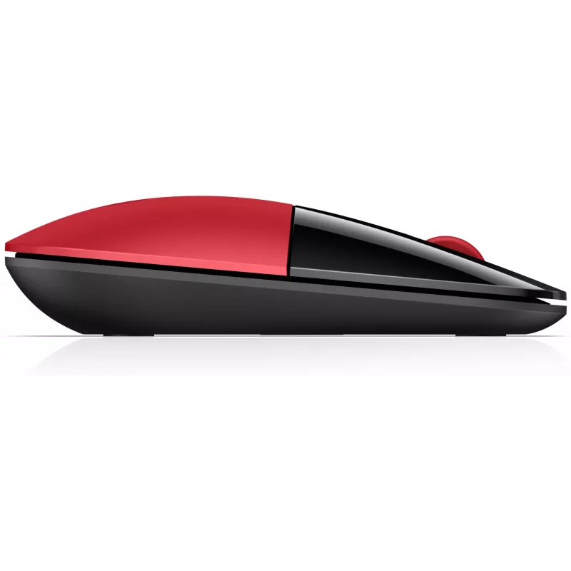 HP Z3700 draadloze muis rood, voor beide handen, optisch, RF draadloos, 1200 DPI, rood