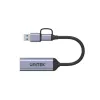 Videokabel-adapter UNITEK V1167A USB Type-A/USB Type-C HDMI zwart