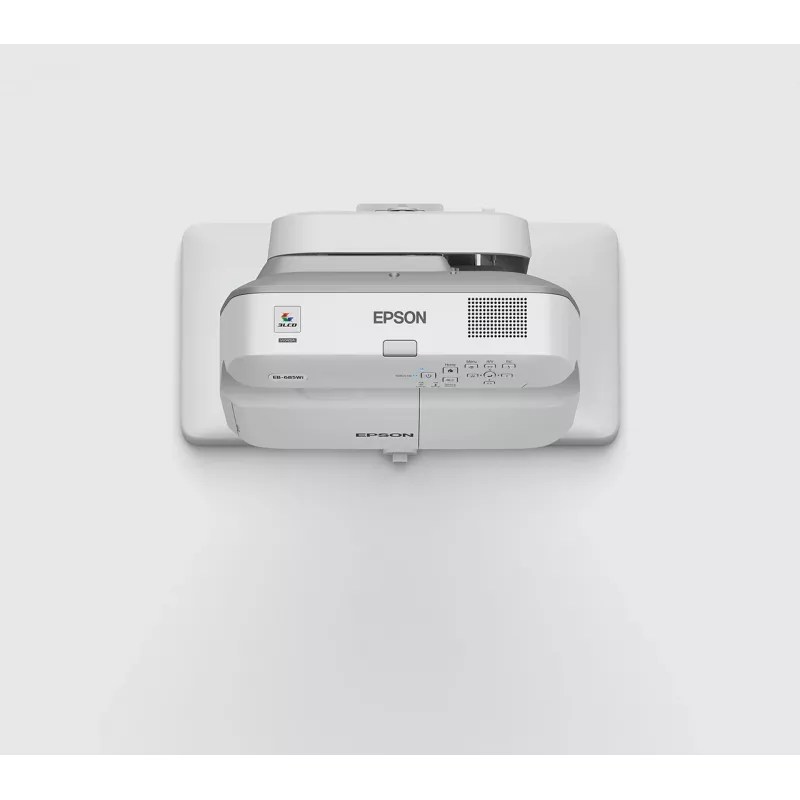 Epson EB-685Wi ultra-korteafstandsprojector 3500 ANSI lumen 3LCD WXGA (1280x800) wit, grijs