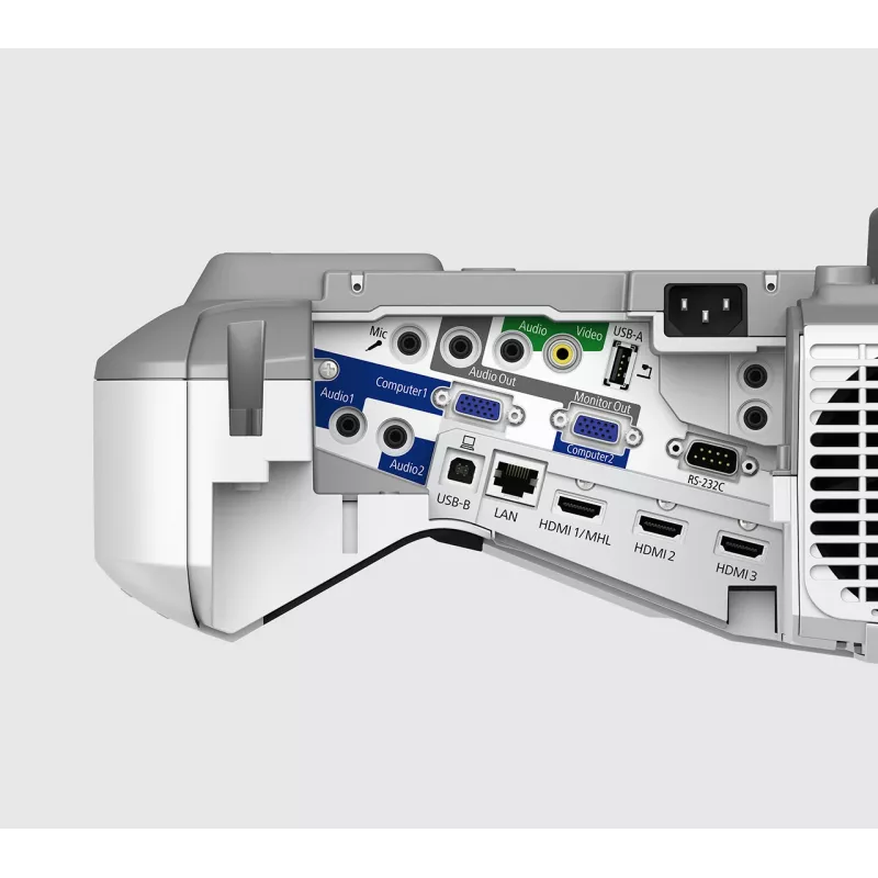 Epson EB-685Wi ultra-korteafstandsprojector 3500 ANSI lumen 3LCD WXGA (1280x800) wit, grijs