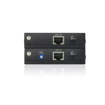 ATEN VGA over Cat5e/6 video-extender 150 meter, 1920 x 1200 pixels, AV-zender & -ontvanger, 150 m, bedraad, zwart