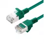 Microconnect V-FTP6A075G slanke netwerkkabel groen 7,5 m Cat6a U/FTP (STP)