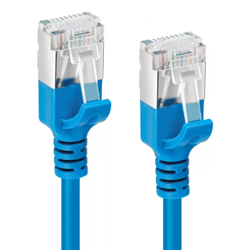Microconnect V-FTP6A10B slanke netwerkkabel blauw 10 m Cat6a U/FTP (STP)