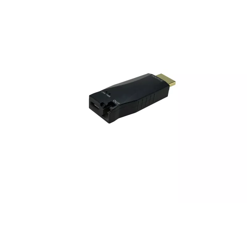 Vivolink VLHDMIEXTDGL100 AV-extender AV-zender & -ontvanger zwart