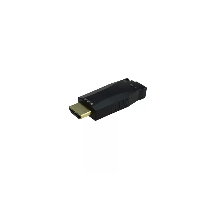 Vivolink VLHDMIEXTDGL100 AV-extender AV-zender & -ontvanger zwart