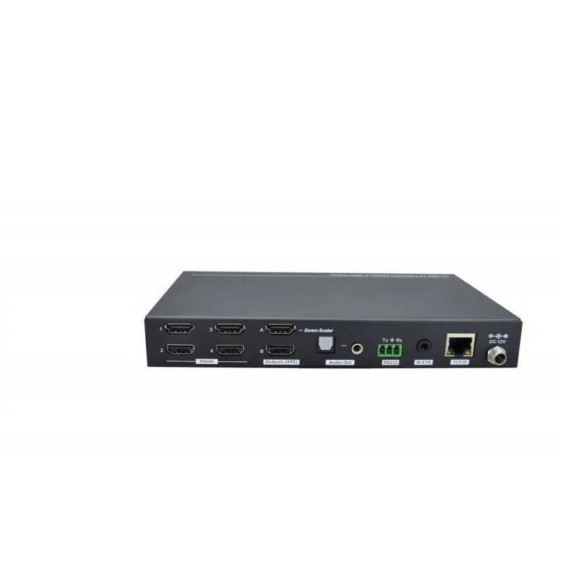 Vivolink VLHDMIMAT4X2RS matrix-switch scalerende matrix-switch 7,5 W