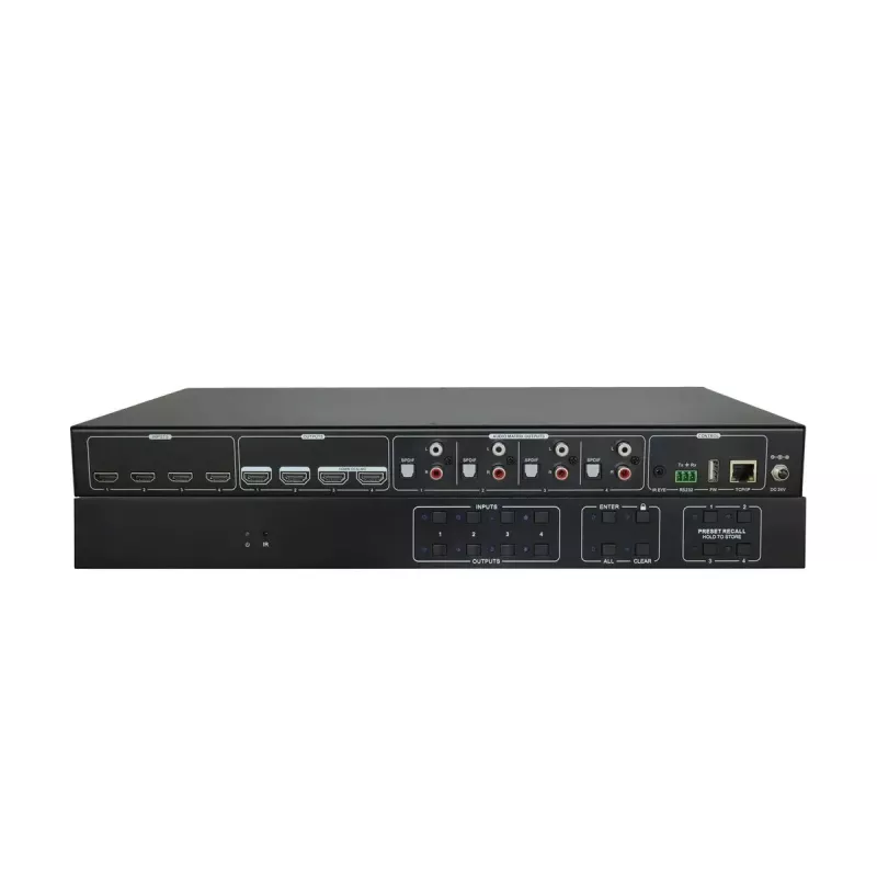 Vivolink VLHDMIMAT4X4 matrix-switch AV-matrix-switch 14 W