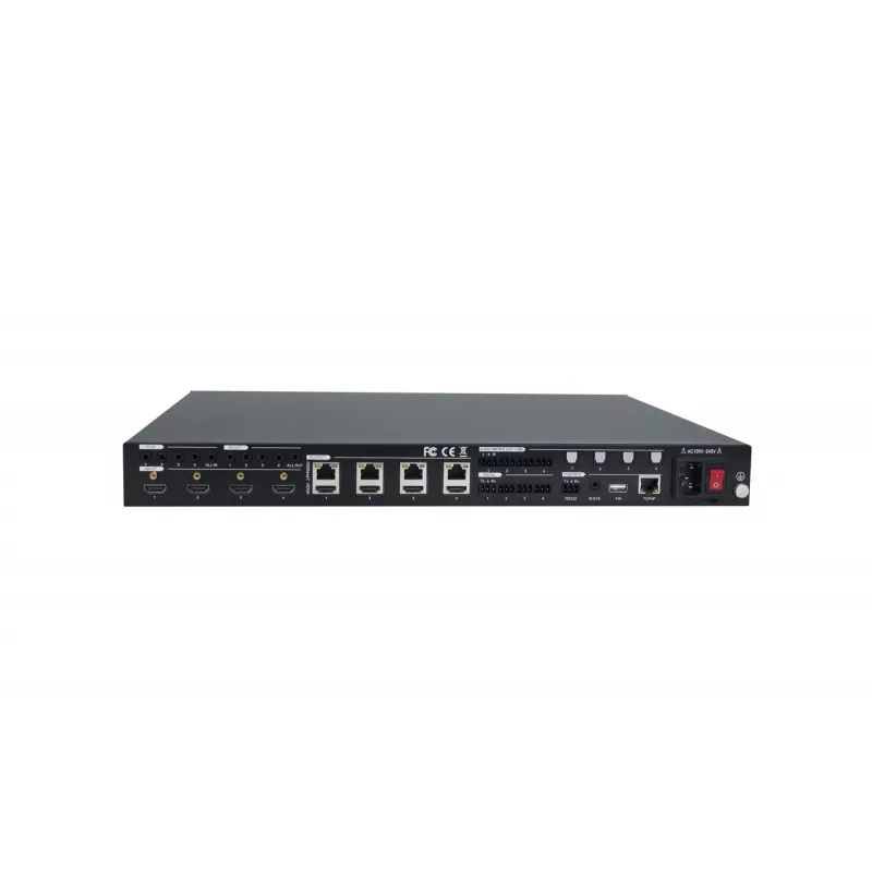 Vivolink VLHDMIMAT4X444 matrix-switch AV-matrix-switch ingebouwd display 65 W