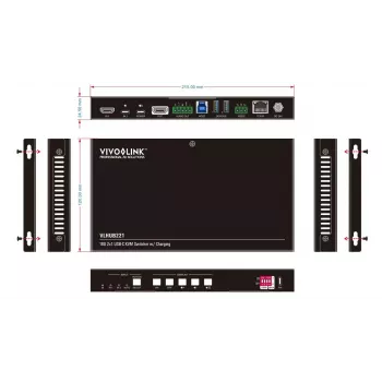Vivolink VLHUB221 USB-grafische adapter