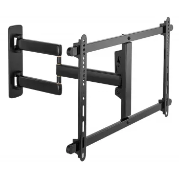 Tv-wandbeugel Vivolink VLMW3780A 2,29 m zwart 70 kg draagvermogen