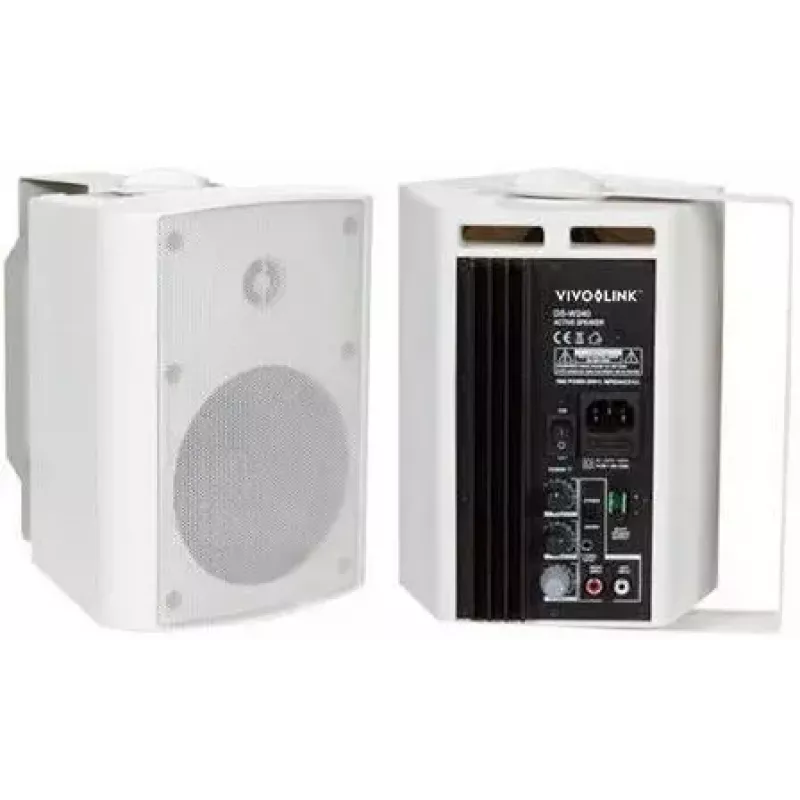 Vivolink VLSP60AW luidspreker 2-weg wit bekabeld 60 W