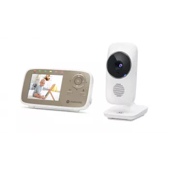 Motorola VM483 video-babyfoon 300 m FHSS goud, wit