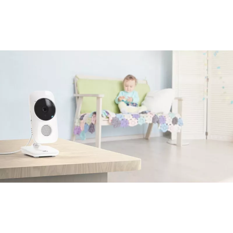 Motorola VM483 video-babyfoon 300 m FHSS goud, wit