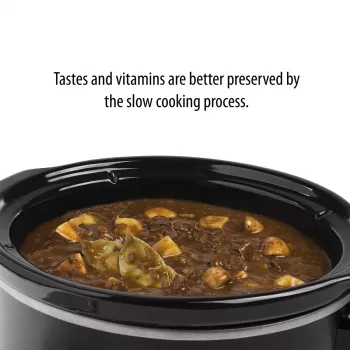 Slowcooker Tristar VS-3915 3,5L zwart draaiknop 180W