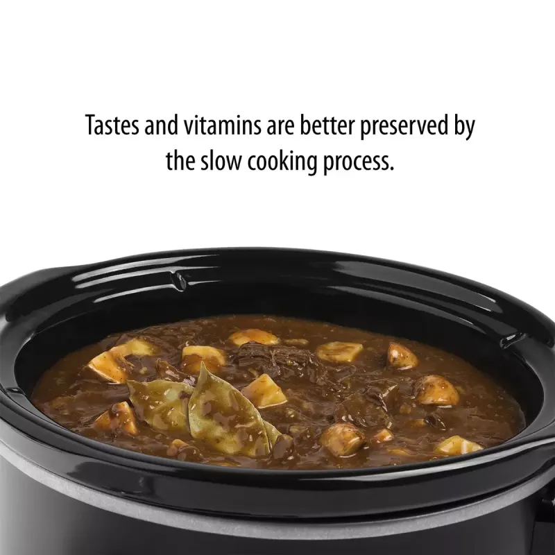 Slowcooker Tristar VS-3915 3,5L zwart draaiknop 180W