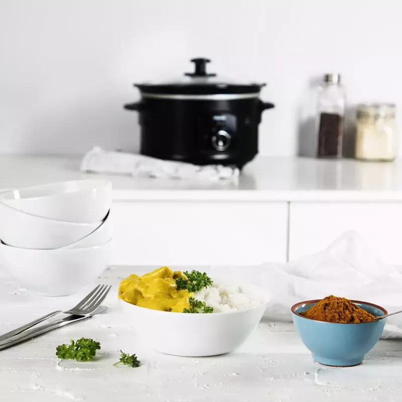 Slowcooker Tristar VS-3915 3,5L zwart draaiknop 180W