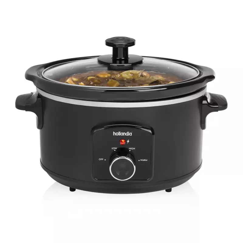 Slowcooker Tristar VS-3915 3,5L zwart draaiknop 180W