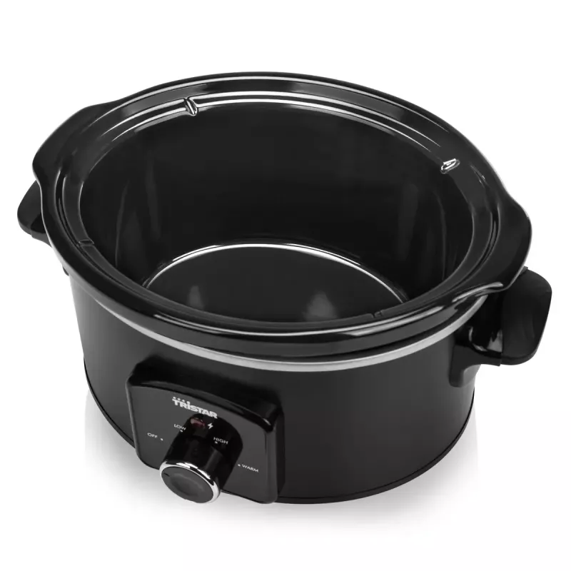 Slowcooker Tristar VS-3915 3,5L zwart draaiknop 180W
